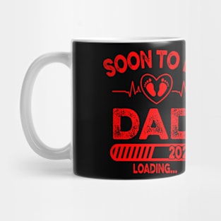 Soon To Be Dad Loading 2024 Mug